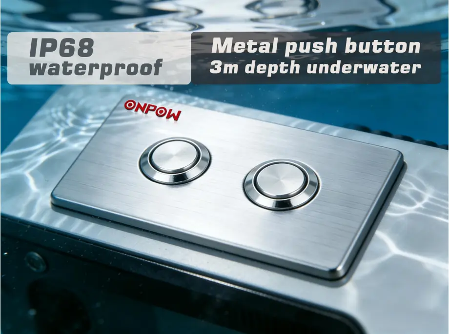 ONPOW IP68 Waterproof Metal Push Button Switch: A Proven Solution for Harsh Industrial Environments
