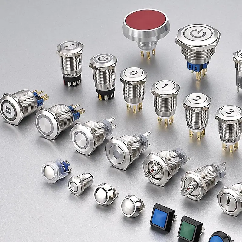 ONPOW Metal Push Button Switch – Elevating Interaction in New Energy
