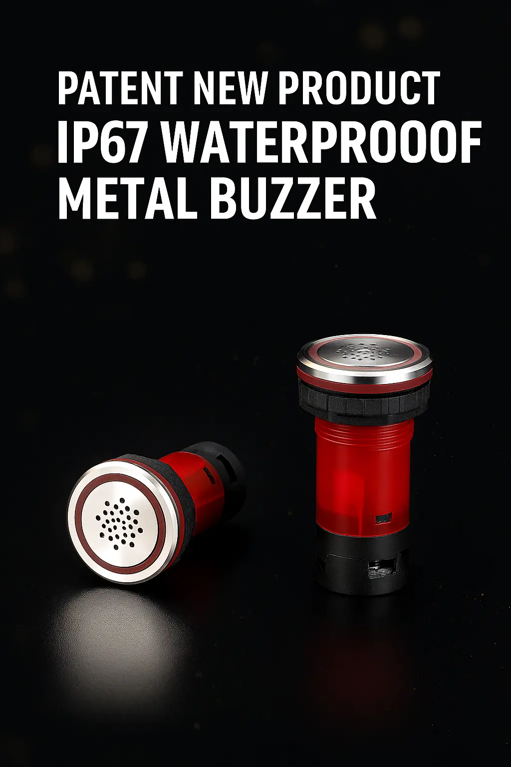 Patent New Product IP67 Waterproof Metal Buzzer，Safeguarding Safety Early Warning
