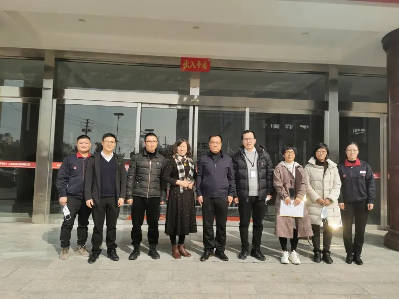 The Minister of Organization Department of Liushi City visited our company