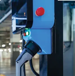 EV CHARGe Emergency stop button