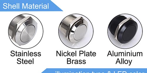 push button switch material æ·è´