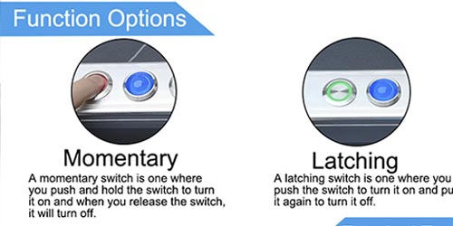 momentary push button latching push button11-23