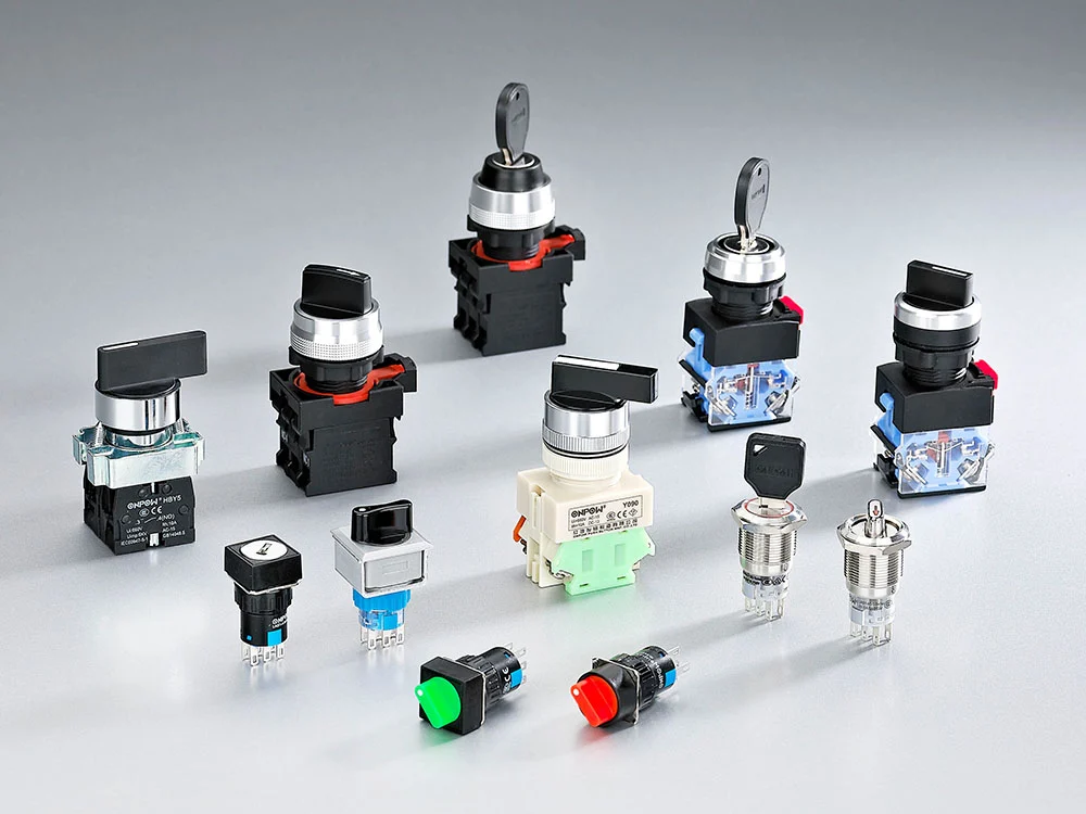 Key&selector switch